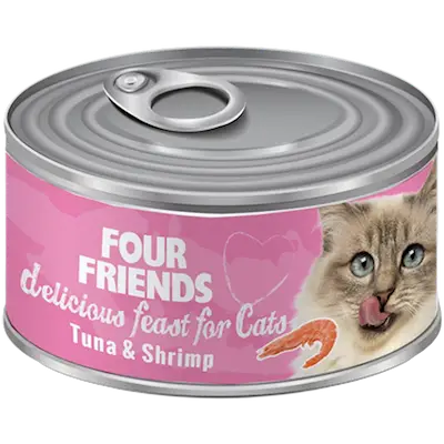 Cat Adult Tin Tuna & Shrimp