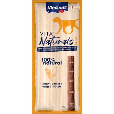 Preview of Vitakraft Vita Naturals Stick Kyckling Hund 2x11 g