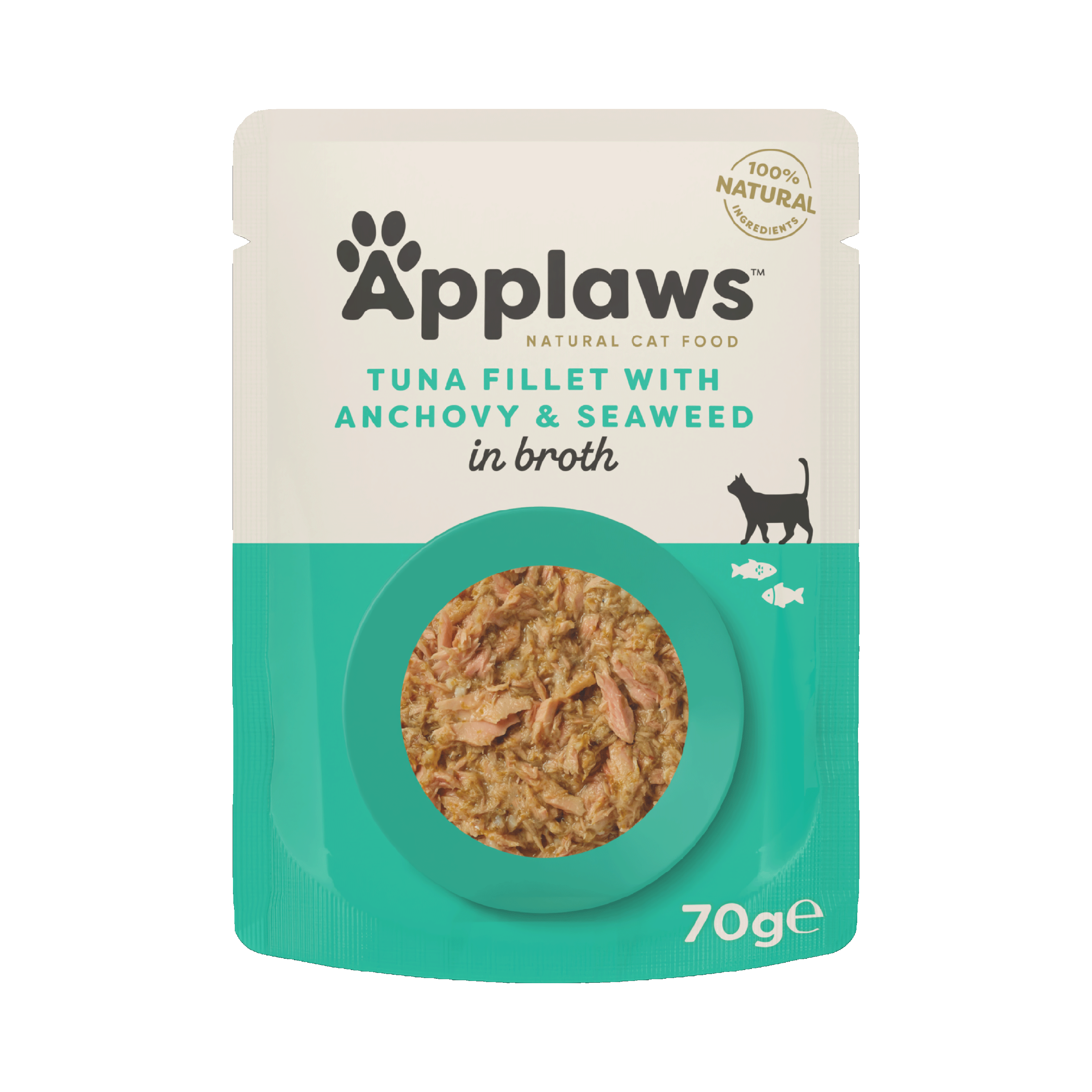 Applaws - Tuna & Anchovy 70 g - Katt - Kattfoder & kattmat - Blötmat & våtfoder till katt - ZOO.se