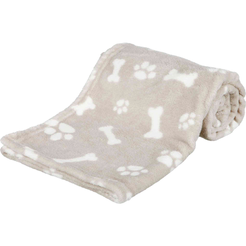 Trixie - Kenny Blanket, Plush 75x50 cm, Beige - Hund - Hundbäddar & Dynor - ZOO.se