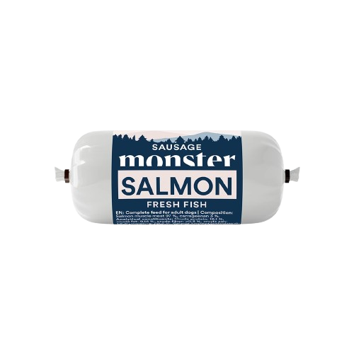 Dog Sausage Salmon 12x200 g