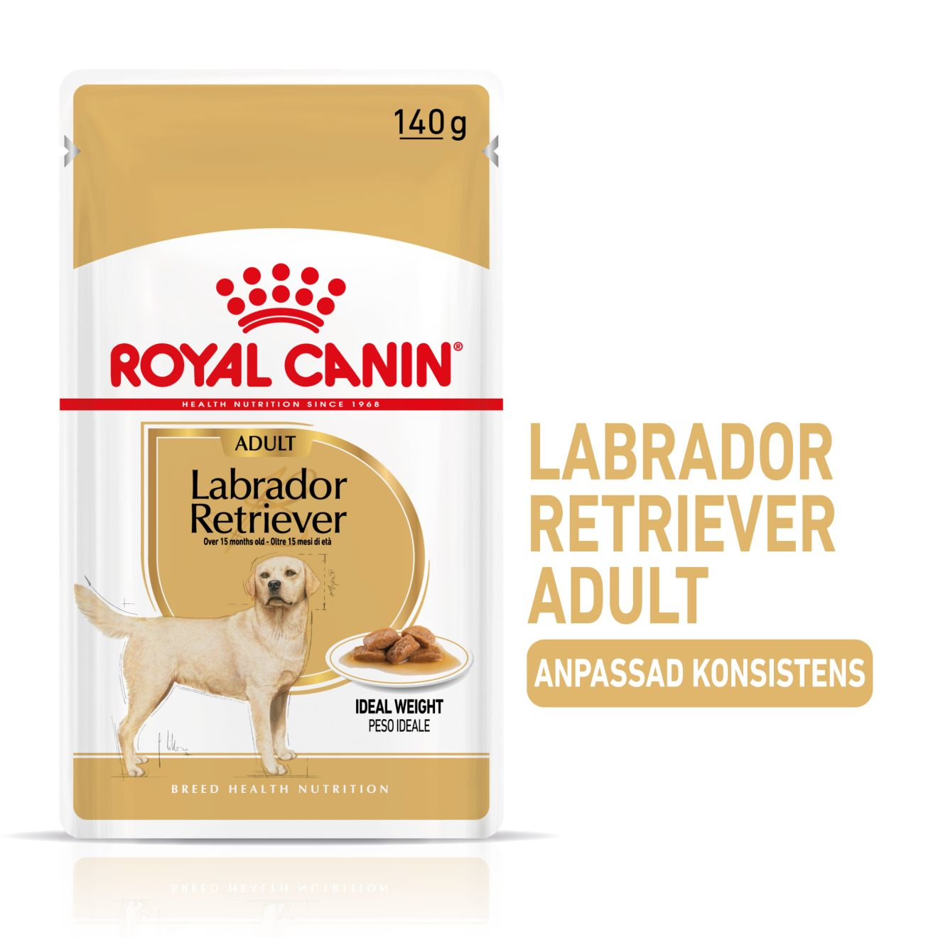 Royal Canin Labrador Retriever Adult Gravy 10 x 140 g