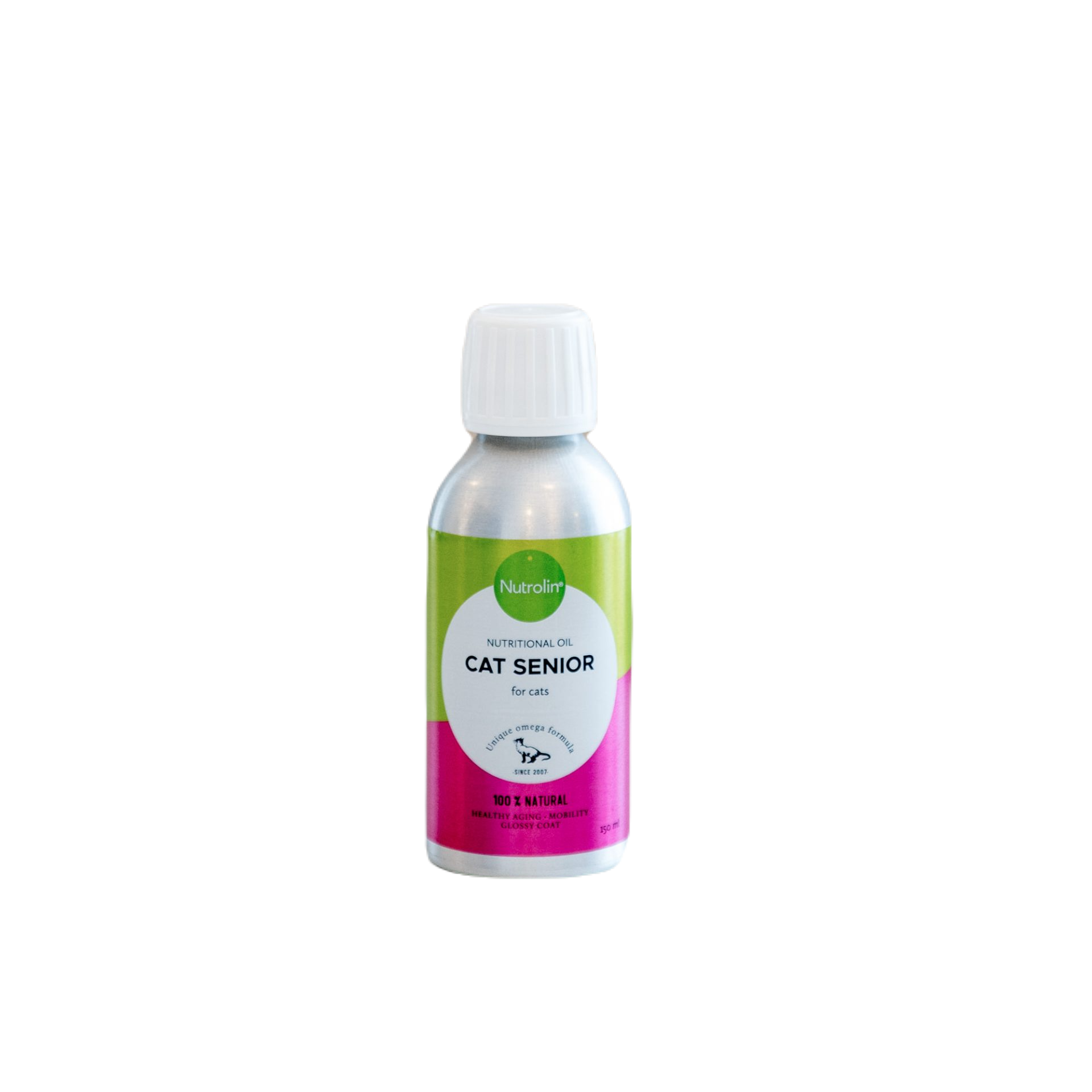 Nutrolin - Cat Senior 150 ml - Veterinær - Dyrehelse - Vitaminer og kosttilskudd - Vitamin- og fôrtilskudd - ZOO.no