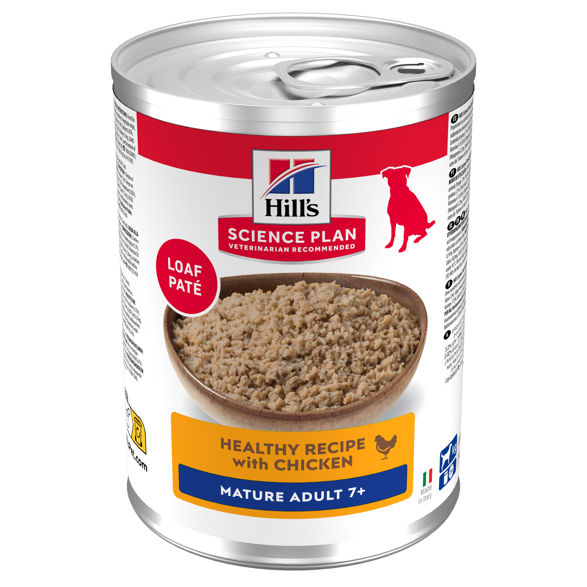 Hills Science Plan Mature Adult 7+ Savory Chicken Canned - Wet Dog Food