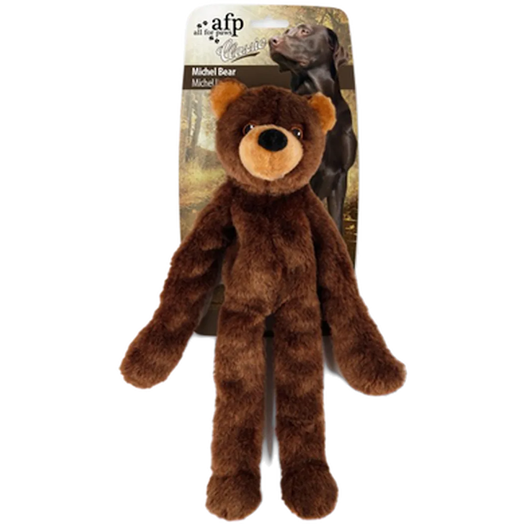 Michel Bear Dog Toy Brown 40 x 17 cm