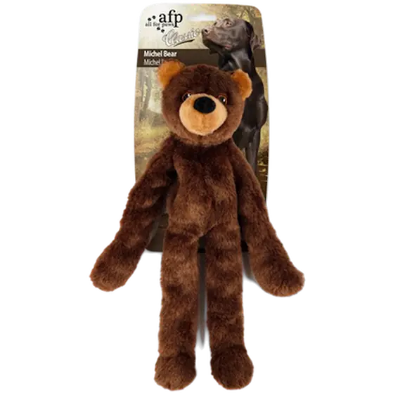Michel Bear Dog Toy Brown 40 x 17 cm