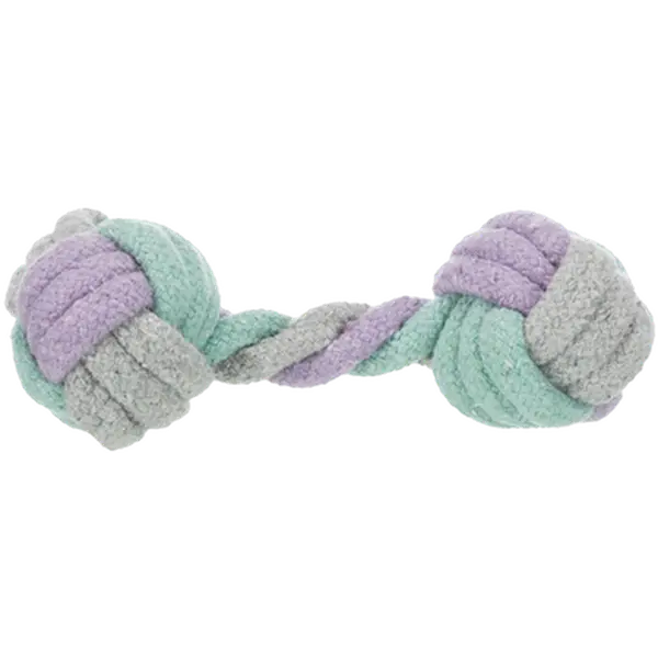 Junior Rope Dumbbell Cotton - Puppy Toy