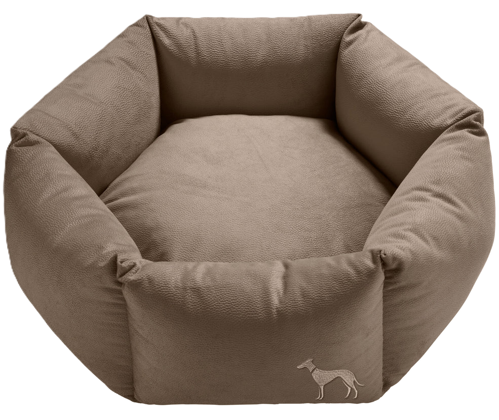 Sofa Ortho Hexagon Merida 70 cm Polyester Taupe