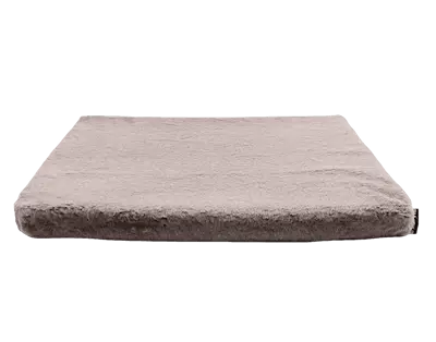 Pile Cover Mattress 100X120X5 cm Taupe