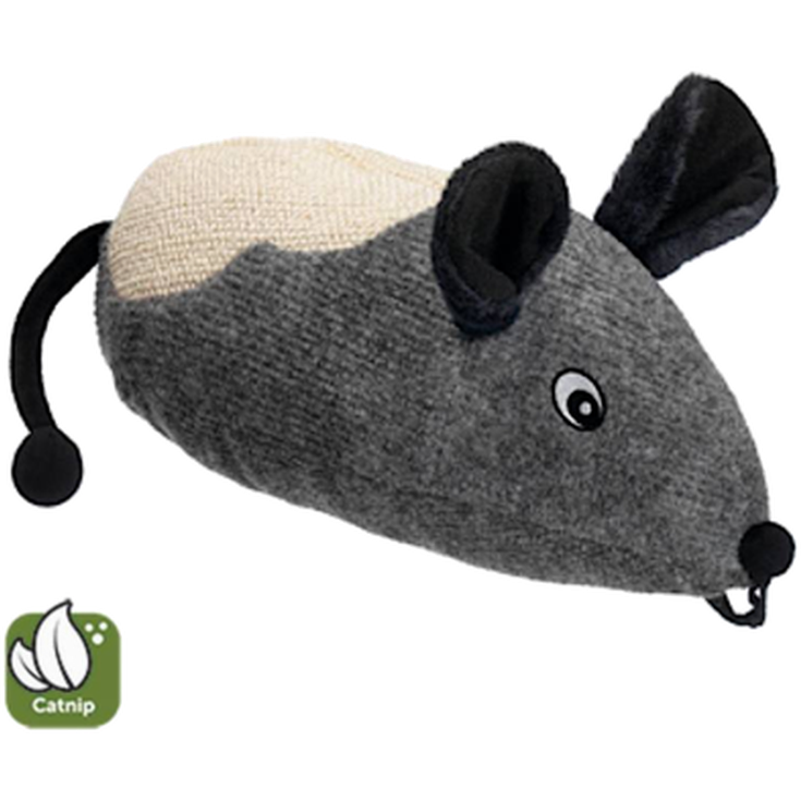 Giant Mouse With Scratch Part Gray 40 cm