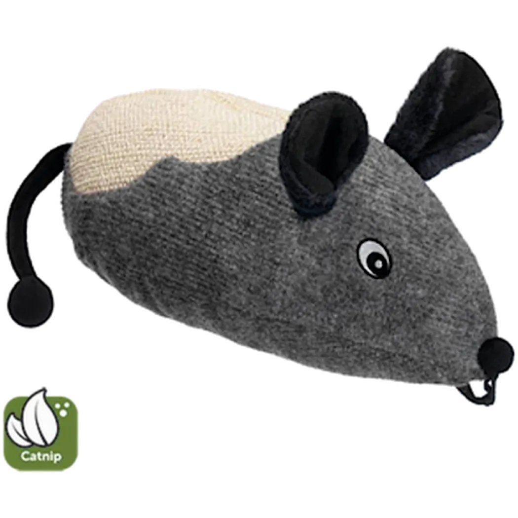 Giant Mouse With Scratch Part Gray 40 cm