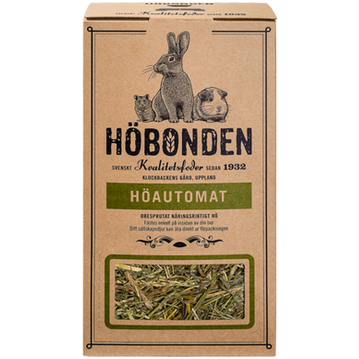 Höbonden - Høyautomat 1 kg - Smådyr - Fôr & høy til smådyr - Høy & urter til smådyr - ZOO.no