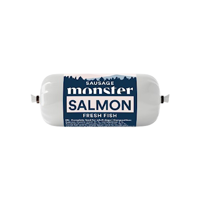 Preview of Monster Dog Sausage Salmon 400 g