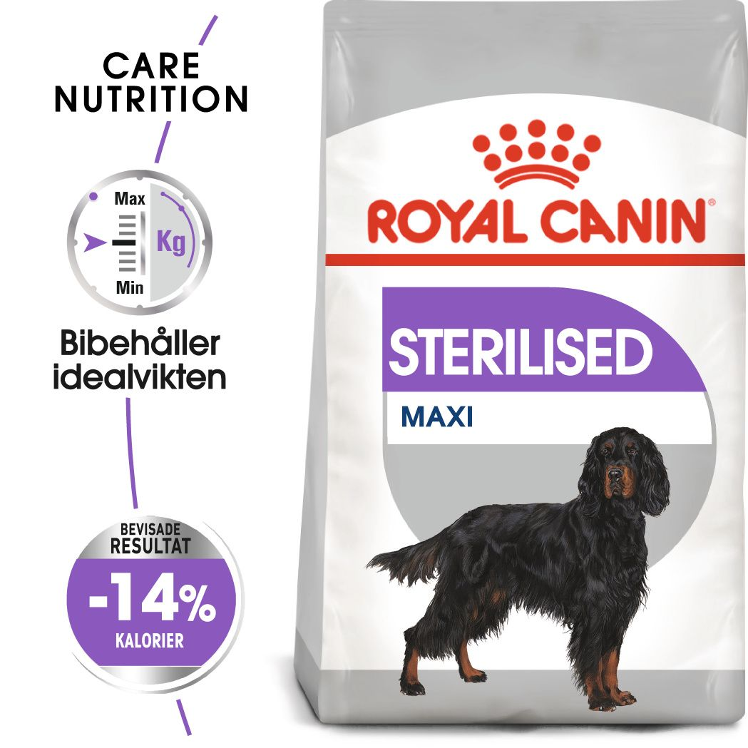 Maxi Sterilised Adult Torrfoder för hund 12 kg