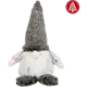 Xmas Gnome Plush Squeaky 33cm - Julenissen