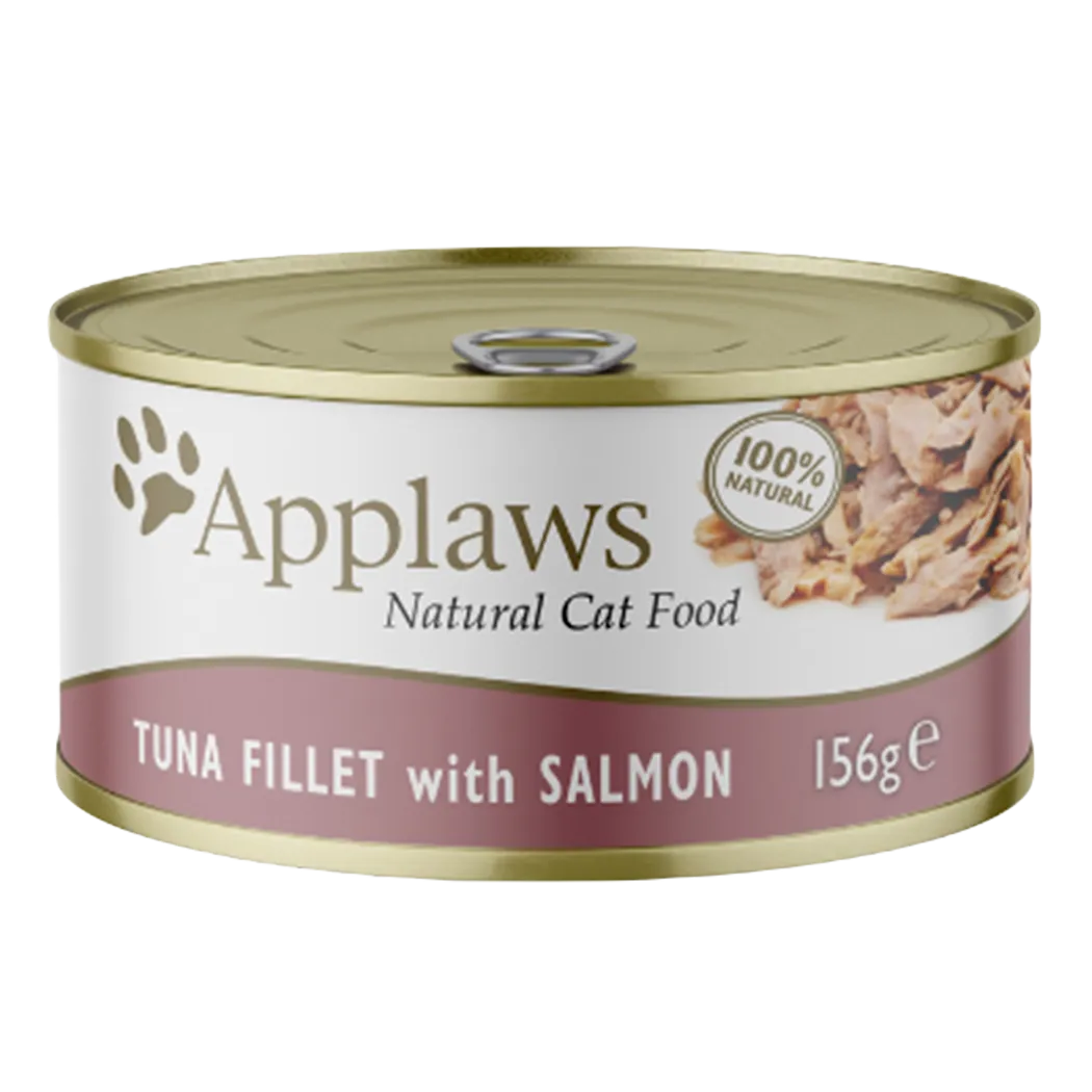 Applaws Cat Tins Tuna Fillet & Salmon 156 g