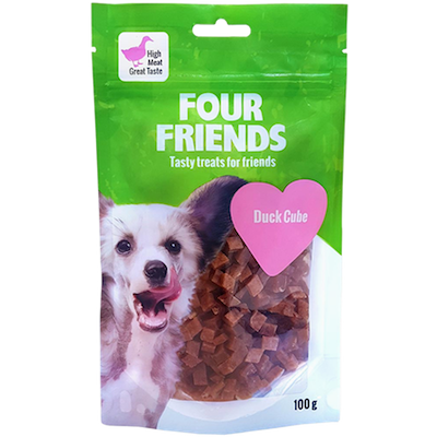 Preview of Fourfriends Dog/Cat Duck Cube 100 g