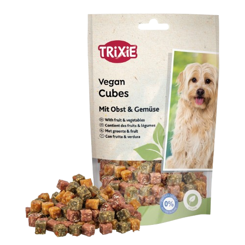 Trixie - Vegan Cubes med frukts & vegetabilier, 100 g - Hund - Hundgodis - ZOO.se