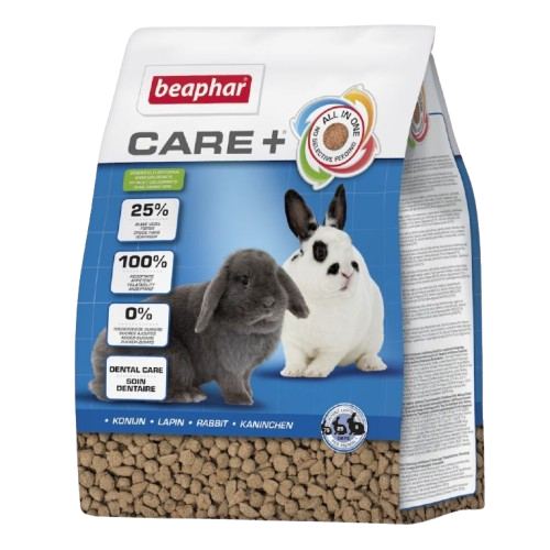 Beaphar - CARE+ Kanin 1,5 kg - Smådjur - Smådjursfoder & Hö - Pellets - ZOO.se