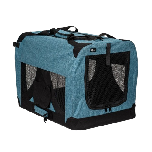 CANEM - Canvasbur Medium Denim Teal - Hund - Hundburar - Tygburar & Canvasburar - ZOO.se
