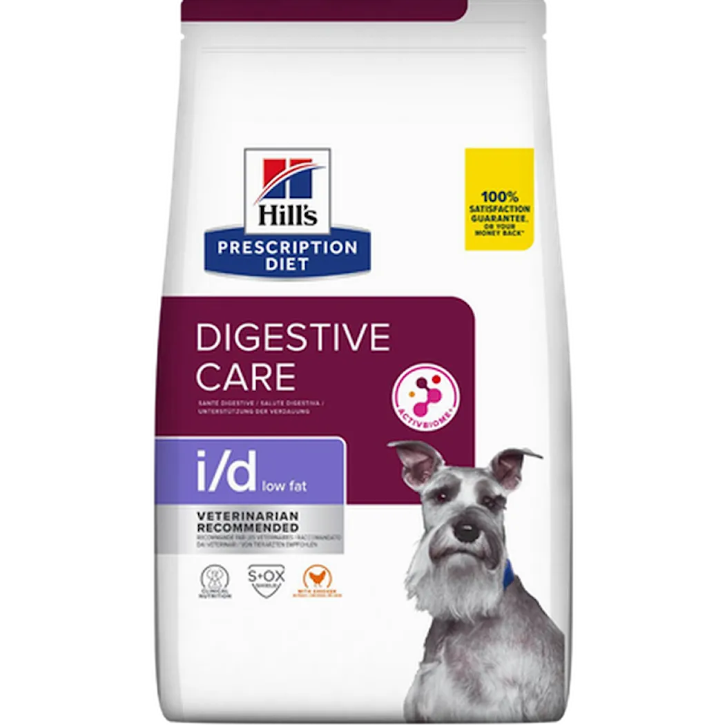 Hill's Prescription Diet Dog i/d Digestive Care Low Fat Chicken - Dry Dog Food