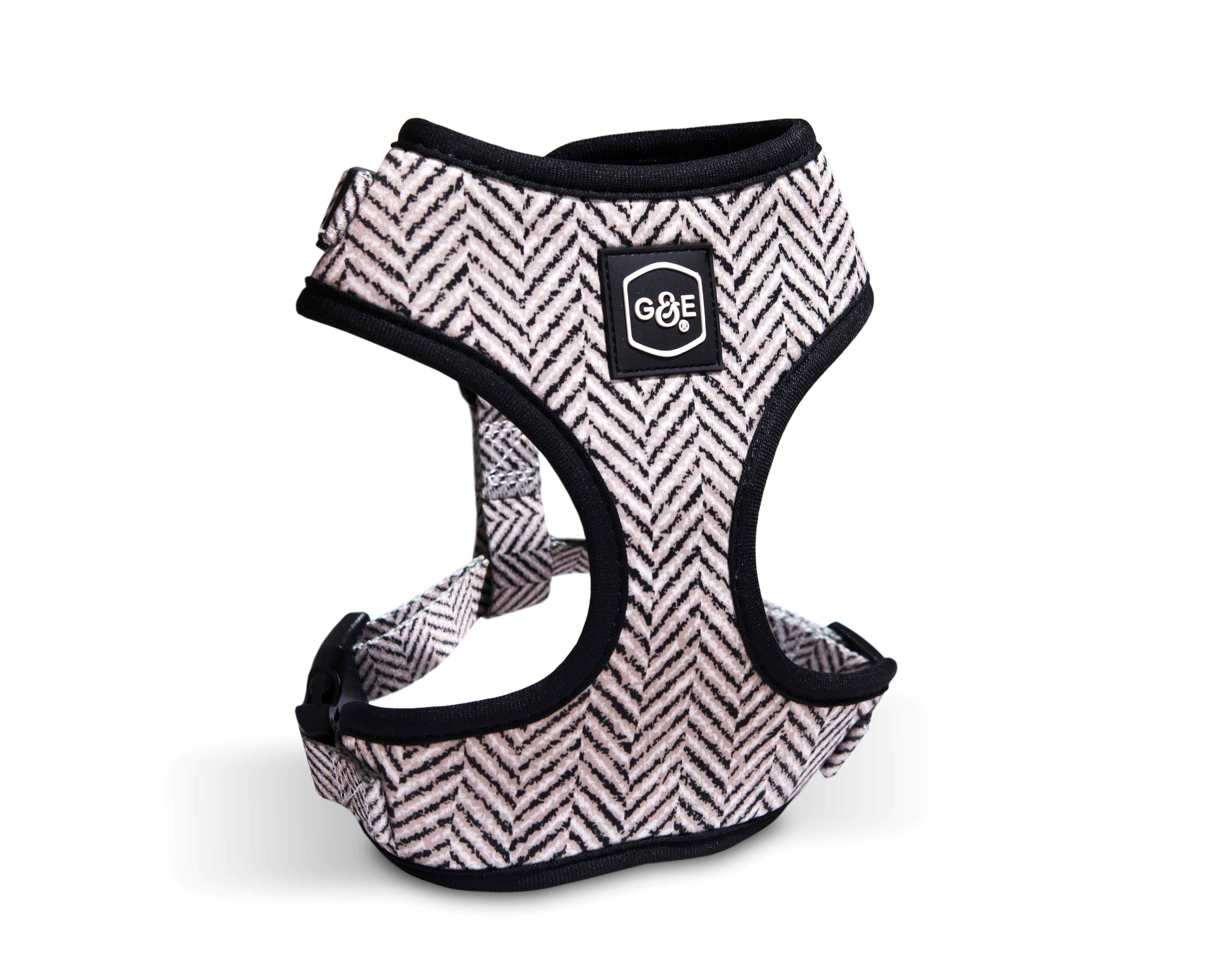 Gustaf och Evita - Sele Modish soft XXS, Hals 24-32cm Bröst 28-38cm Mönstrad - Hund - ZOO.se