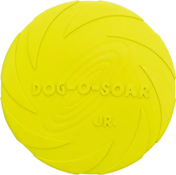 Frisbee, naturgummi flytande 24 cm