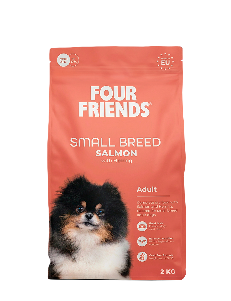 FourFriends Dog Small Breed Salmon