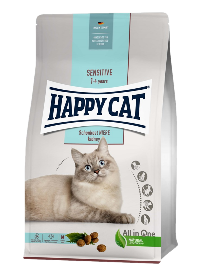 Happy Cat - Sensitive Renal kidney, 4 kg - Katt - Kattfoder & kattmat - Torrfoder till katt - ZOO.se