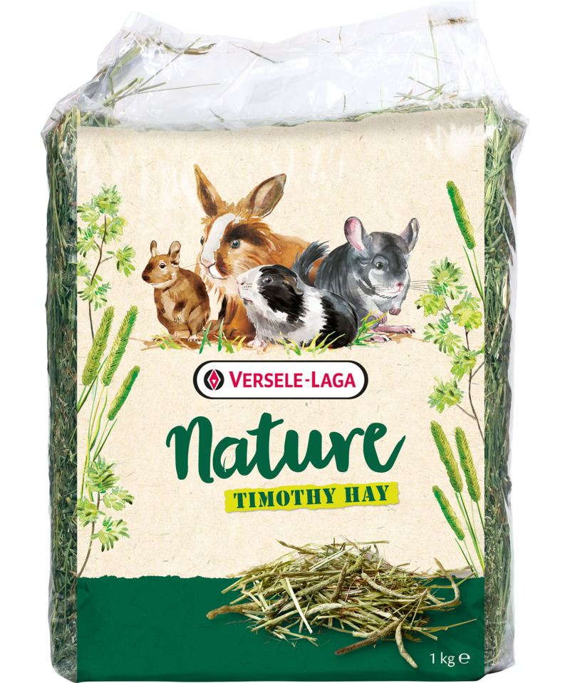 Versele-Laga - Nature timoteihø 1 kg - Smådyr - Fôr & høy til smådyr - Høy & urter til smådyr - ZOO.no