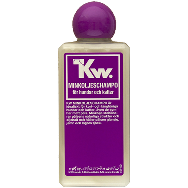 KW - Shampoo Minkolja 200 ml - Hund - Pälsvård Trim & Hundbad - Hundschampo - ZOO.se