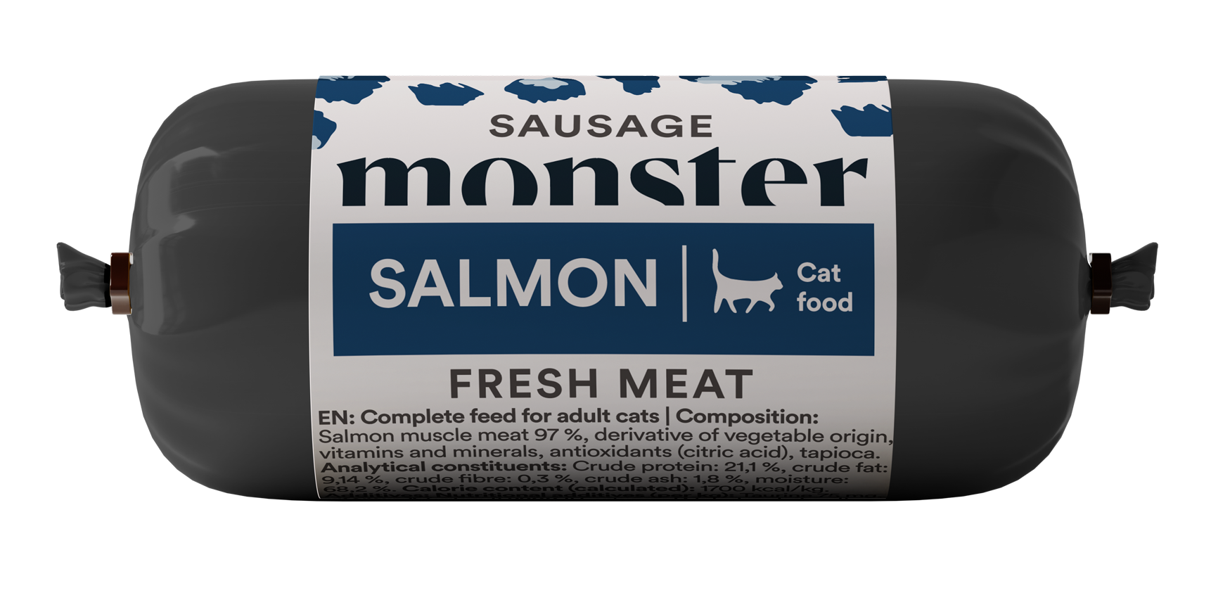 Cat Sausage Salmon 80 g