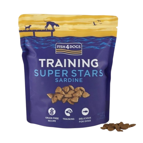 Fish4Dogs - Super Stars Sardiner 150 g - Hund - Hundgodis - Träningsgodis & belöningsgodis - ZOO.se