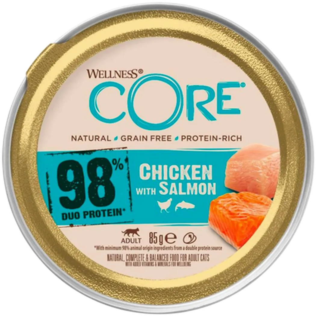 Cat 98% Chicken/Salmon Paté