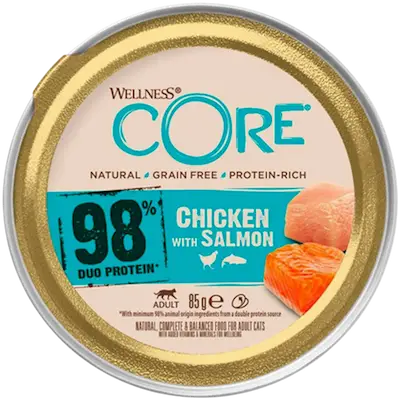 Cat 98% Chicken/Salmon Paté