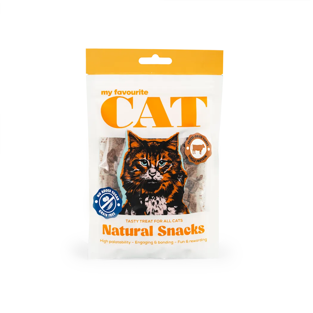 My favourite CAT Freeze-dried Beef Cubes 30 g