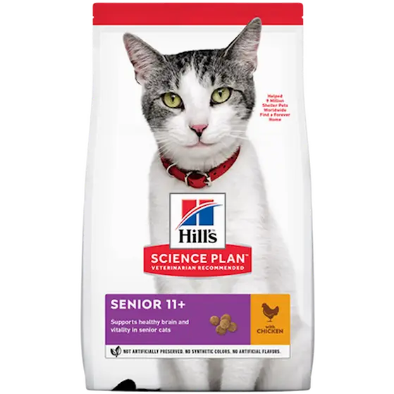 Senior 11+ Healthy Ageing Chicken - Dry Cat Food