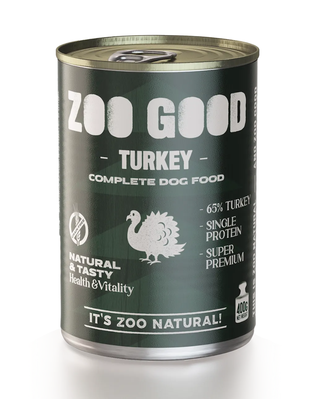 ZOO GOOD Adult Turkey 400 g