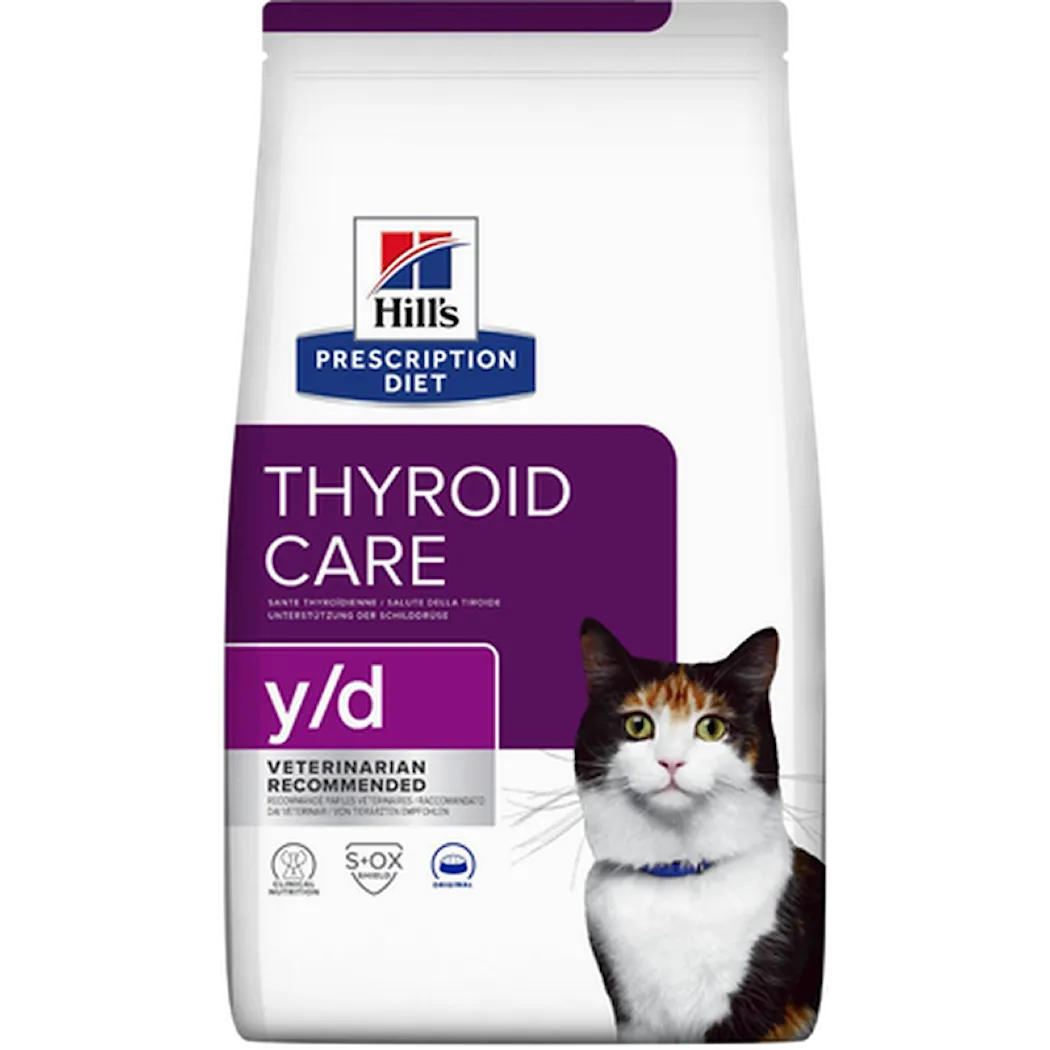 Hill's Prescription Diet Feline y/d Thyroid Care Original - Dry Cat Food