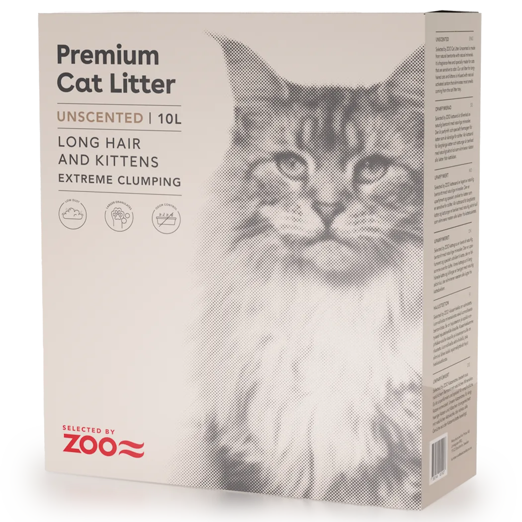 Selected by ZOO Kattsand Unscented Long Hair & Kitten 10L