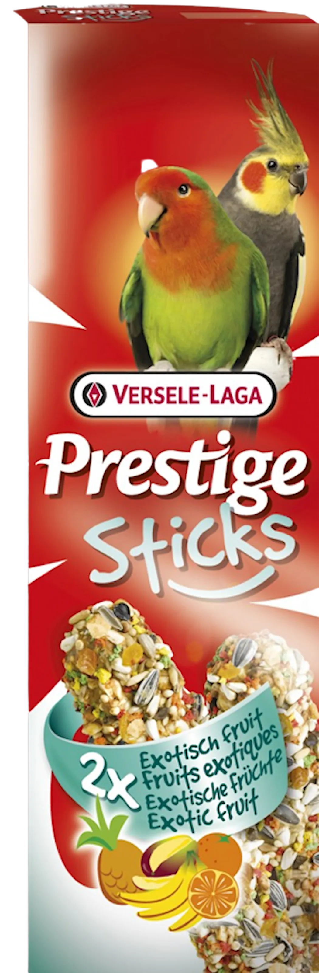 Versele-Laga Prestige Sticks Big Exotic Fruit 140 g