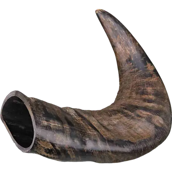 Buffalo Chewing Horn Durable Black Medium