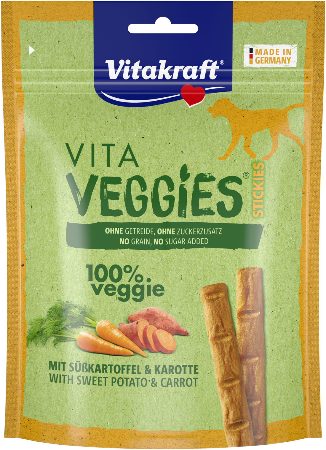 Vitakraft - Vita Veggies dog Sticks sweetpotato 80g - Hund - Hundgodis - ZOO.se