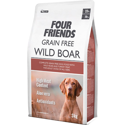 Preview of Fourfriends Dog Grain Free Wild Boar 3 kg