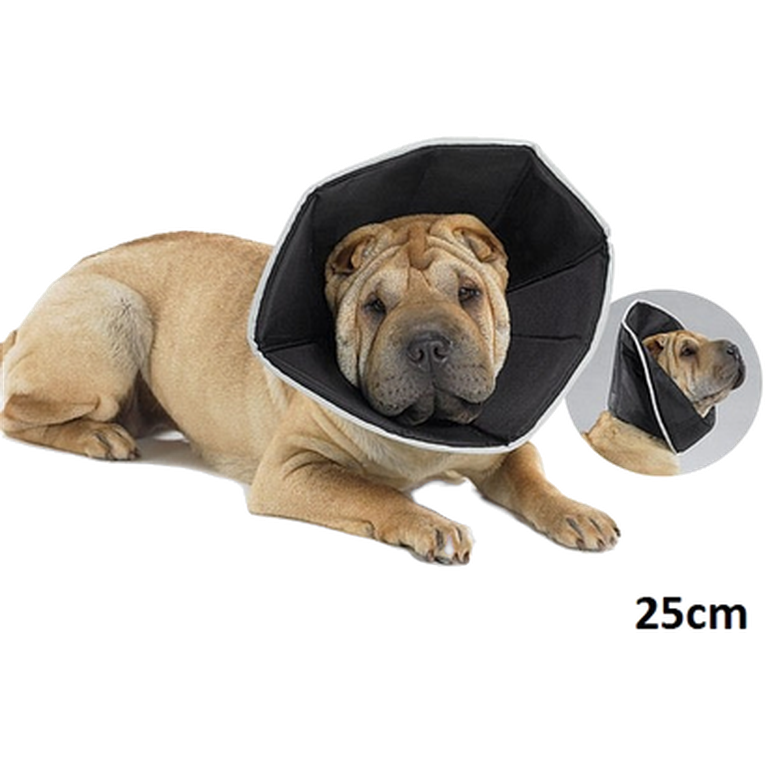 The Comfy Cone Pet Recovery Collar Black Small, 14 cm - Hund - Hundvård & Tillskott - Skyddskragar & Hundkragar - AFP All For Paws - ZOO.se