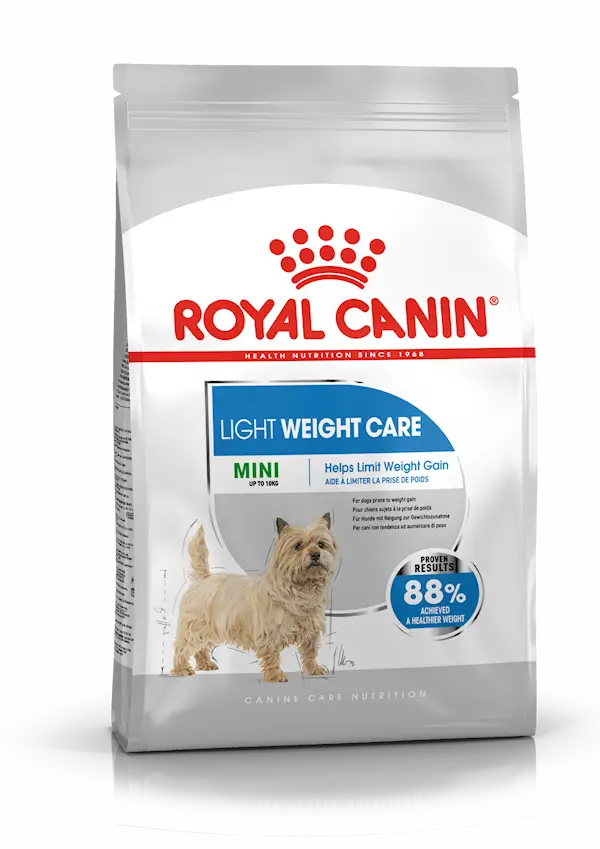 Light weight Care Adult Mini Torrfoder för hund 8 kg