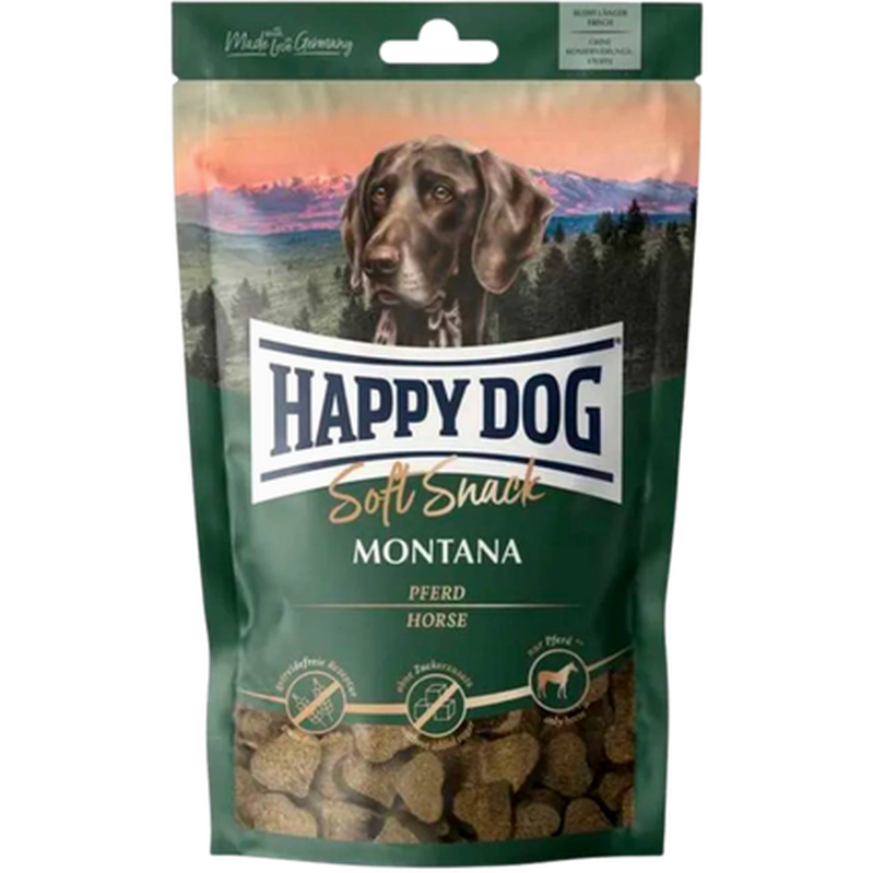 Treats Soft Snack Montana 100g x 6st - Hund - Hundgodis - Träningsgodis & belöningsgodis - Happy Dog - ZOO.se