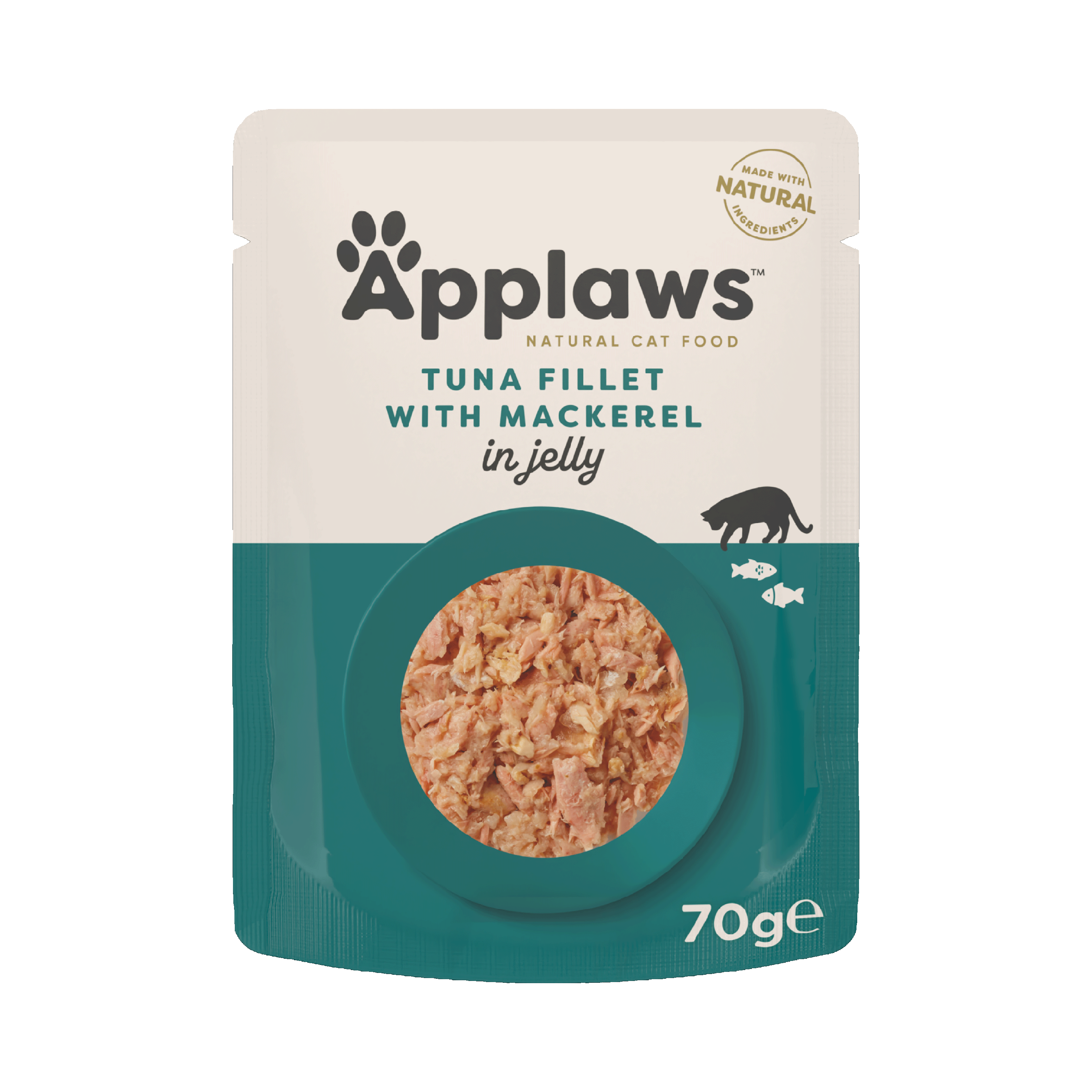 Cat Pouch Tuna + Mackerel Gelé 70 g