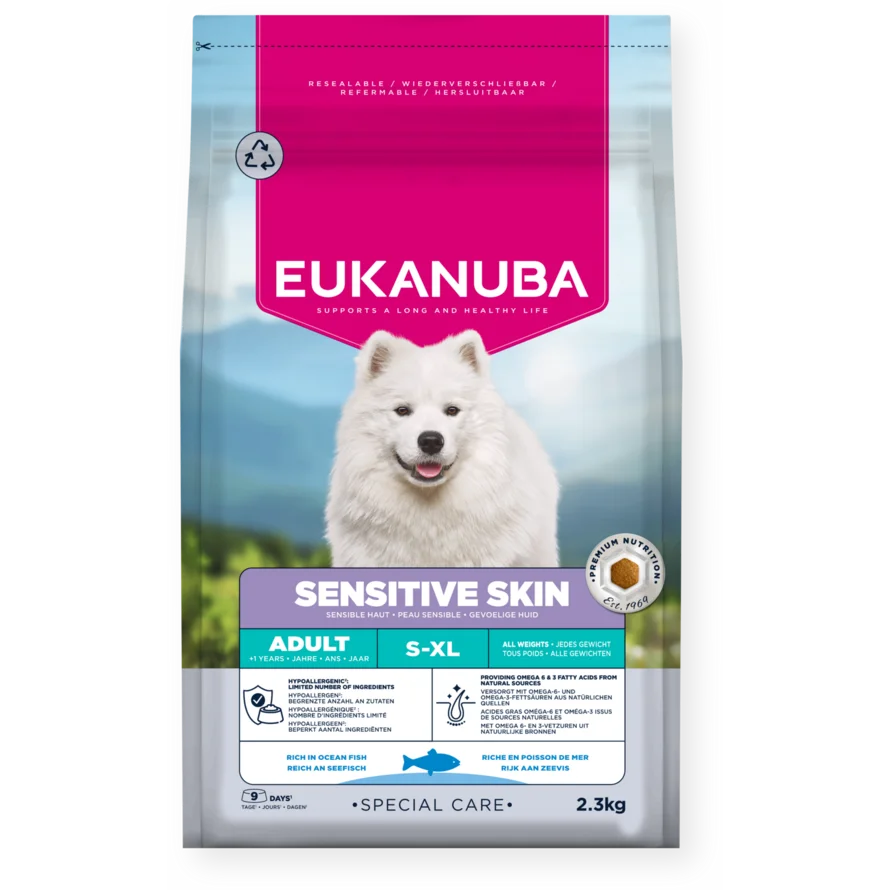 Dog Daily Care Sensitive Skin 2,3 kg