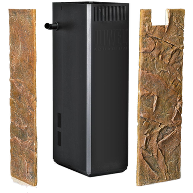 Juwel - Filtercover Background Cliff Dark Brown 55,5 x 18,6 cm - Akvaristik - ZOO.se